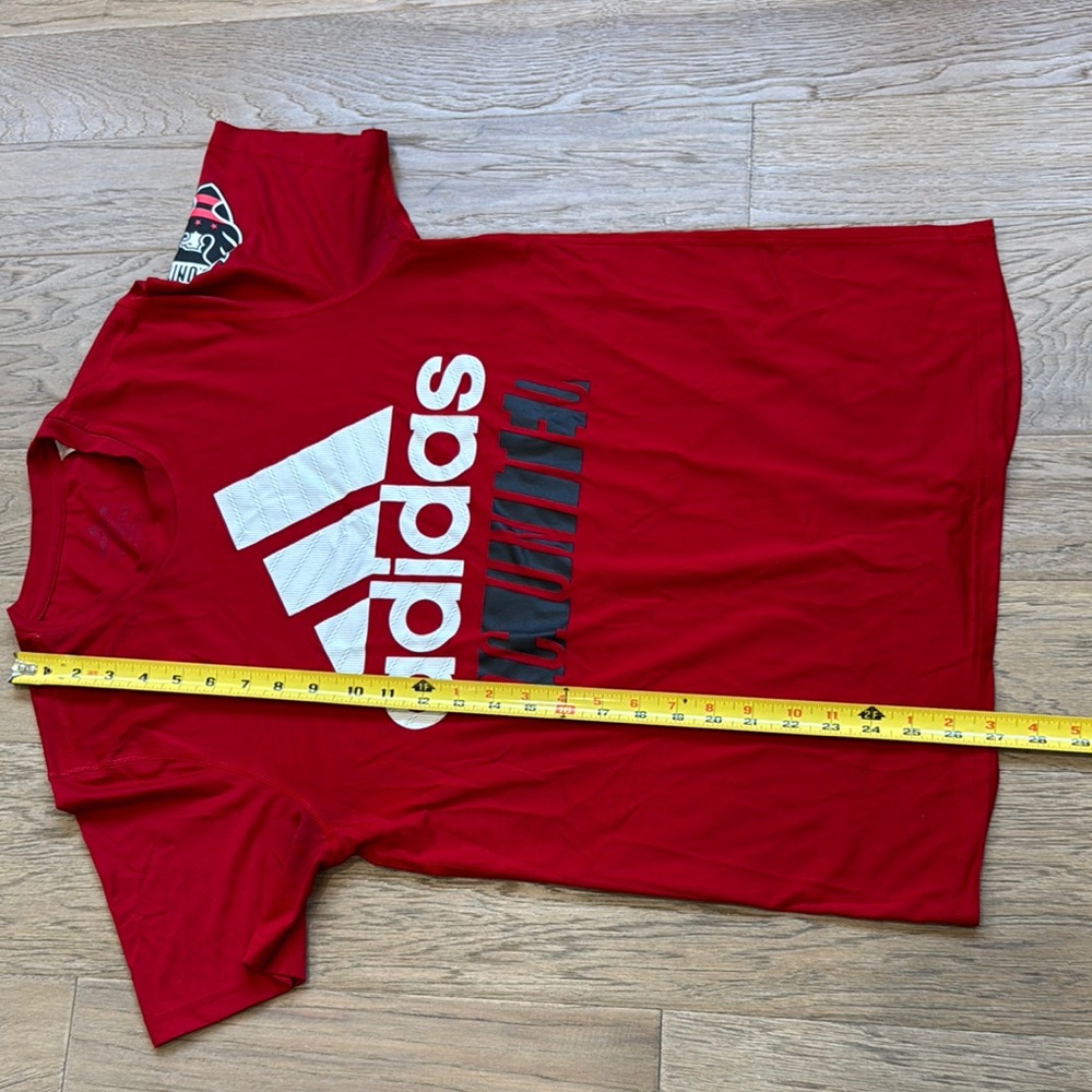Adidas D.C. United MLS Men's Short Sleeve Creator Tee, Power Red, Size Medium - Picture 5 of 10